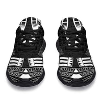 Society Islands Sport Sneakers - Polynesian Tattoo Black - Polynesian Pride