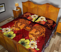 Samoa Quilt Bed Sets - Tribal Tuna Fish - Polynesian Pride