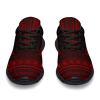 Norfolk Island Sporty Sneakers - Polynesian Chief Red Version - Polynesian Pride