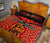 Anzac Lest We Forget Poppy Quilt Bed Set New Zealand Maori Silver Fern - Australia Aboriginal - Polynesian Pride