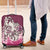 Maori Manaia The Blue Sea Luggage Covers, Pink - Polynesian Pride