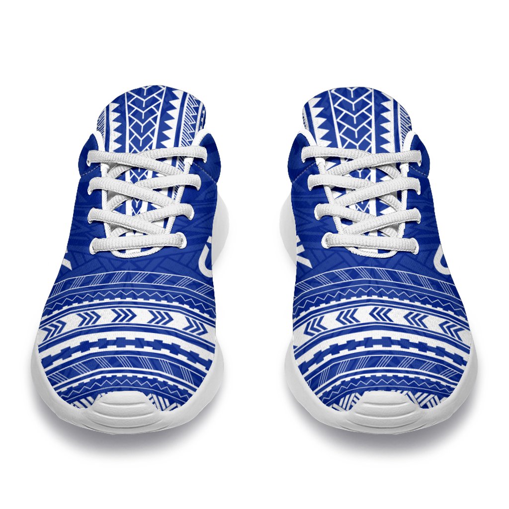 Chuuk Sporty Sneakers - Polynesian Chief Flag Version - Polynesian Pride