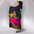 Wallis and Futuna Hooded Blanket - Summer Hibiscus - Polynesian Pride