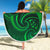 New Zealand Maori Mangopare Beach Blanket Polynesian - Green - Polynesian Pride