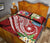 The Philippines Quit Bed Set - Summer Plumeria (Red) - Polynesian Pride