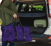 Polynesian Symmetry Violet Hawaii Travel Bag - Polynesian Pride