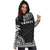 Tahiti Women's Hoodie Dress - Polynesian Black Chief - Polynesian Pride