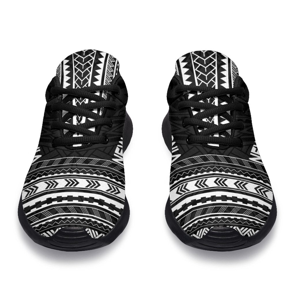 New Caledonia Sporty Sneakers - Polynesian Chief Black Version - Polynesian Pride