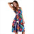 Hawaii Tropical Flower Midi Dress - Polynesian Pride