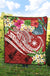 The Philippines Premium Quilts - Summer Plumeria (Red) - Polynesian Pride