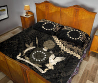 Cook Islands Quilt Bed Set Golden Coconut - Polynesian Pride