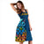 Hawaii Aloha Pineapple Midi Dress - Polynesian Pride