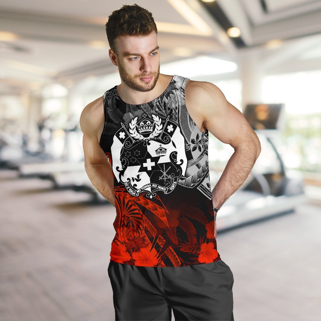 Tonga Polynesian Men Tank - Vintage Polynesian Style - Polynesian Pride