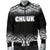 Chuuk Men's Bomber Jacket - Fog Black Style - Polynesian Pride