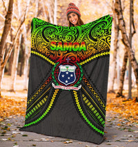Samoa Premium Blanket Polynesian Tattoo Seashore - Polynesian Pride