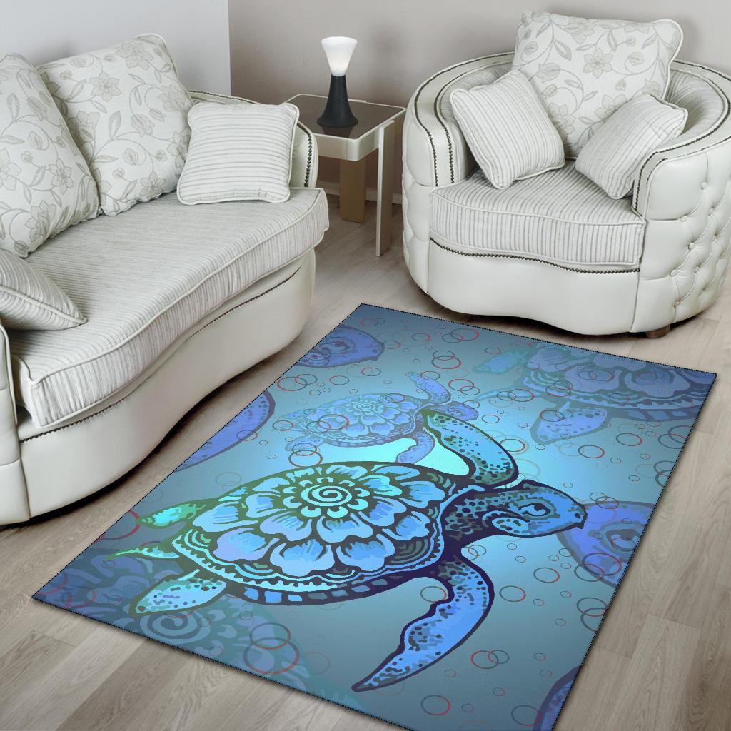 Turtle Beauty Area Rug AH - Polynesian Pride
