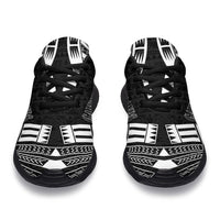 Gambier Islands Sport Sneakers - Polynesian Tattoo Black - Polynesian Pride