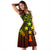 Polynesian Kosrae Midi Dress - Reggae Vintage Polynesian Patterns - Polynesian Pride