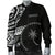 Chuuk Men's Bomber Jacket - Micronesian Pattern Flash Black - Polynesian Pride