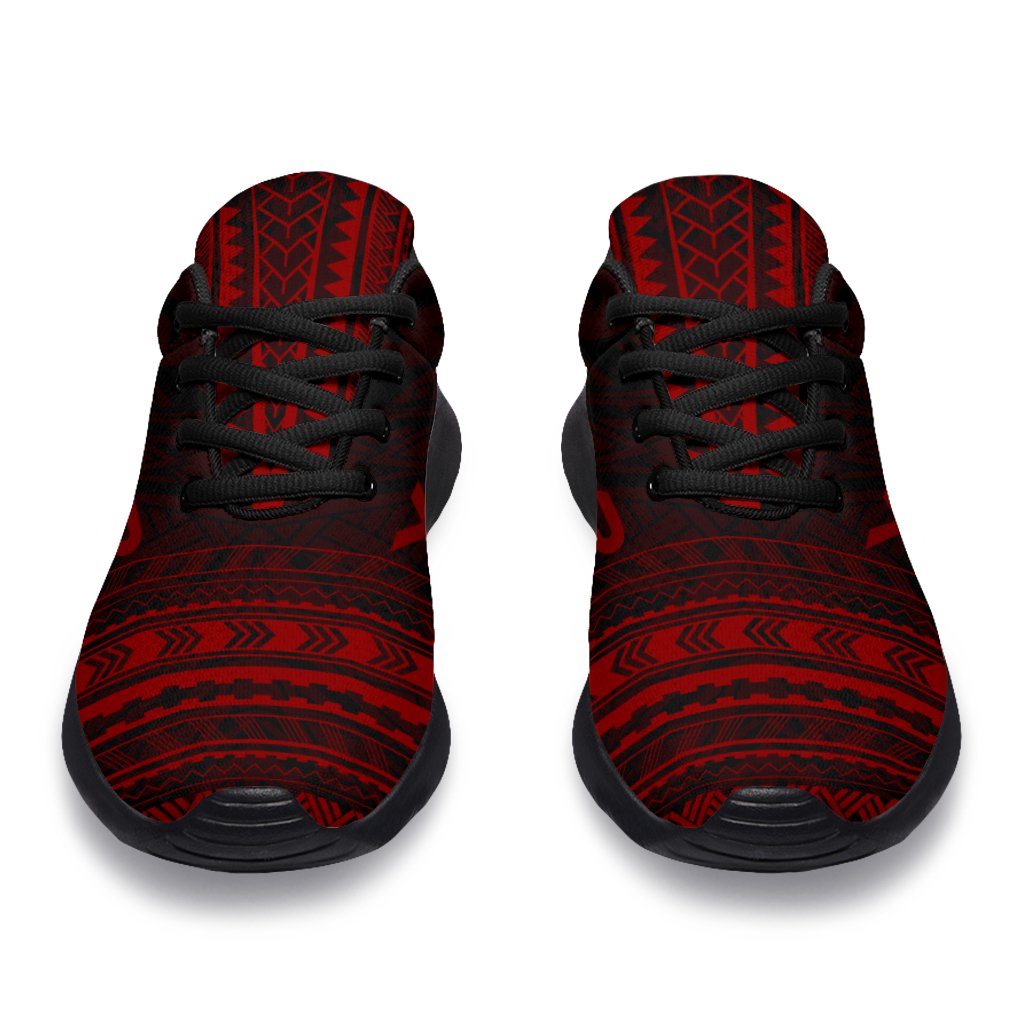 Yap Sporty Sneakers - Polynesian Chief Red Version - Polynesian Pride