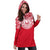 Tahiti Women Hoodie Dress - Tahiti Coat Of Arms Polynesian Flag Color - Polynesian Pride