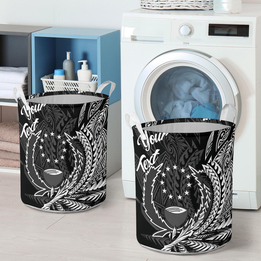 Pohnpei State Laundry Basket - Custom Personalised Wings Style - Polynesian Pride