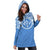 Kosrae Women Hoodie Dress - Kosrae Coat Of Arms Polynesian Flag Color - Polynesian Pride