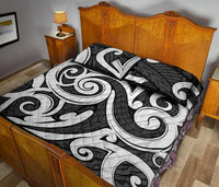 Hawaii Quilt Bed Set Polynesia Maori Ethnic Ornament AH - Polynesian Pride