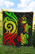 Vanuatu Premium Quilt - Reggae Tentacle Turtle - Polynesian Pride