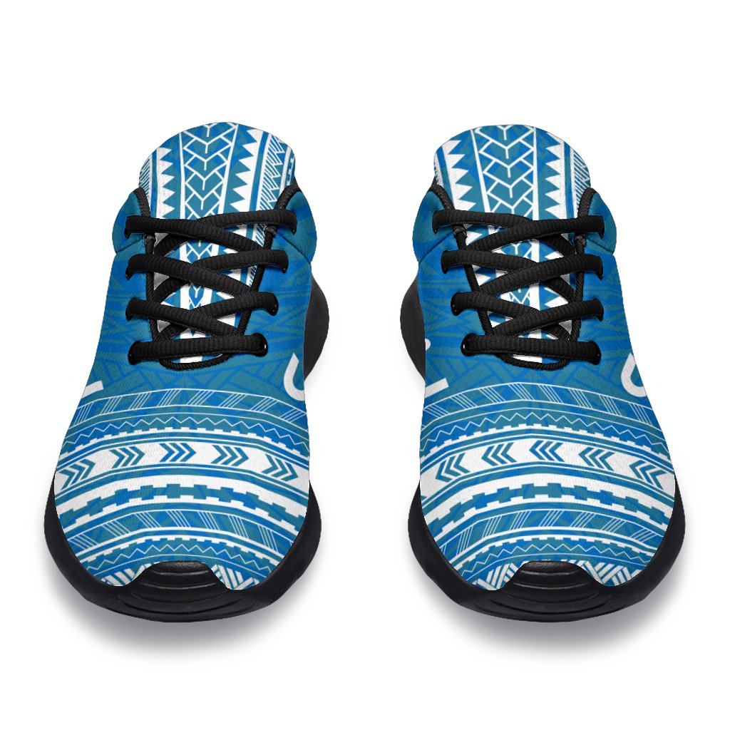 Northern Mariana Islands Sporty Sneakers - Polynesian Chief Flag Version - Polynesian Pride