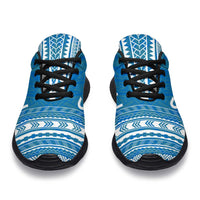 Northern Mariana Islands Sporty Sneakers - Polynesian Chief Flag Version - Polynesian Pride