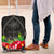 Guam Polynesian Luggage Covers Black Hibiscus - Polynesian Pride