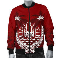 Tahiti Polynesian Coconut Men's Bomber Jacket - Polynesian Pride