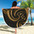 New Zealand Maori Mangopare Beach Blanket Polynesian - Gold - Polynesian Pride