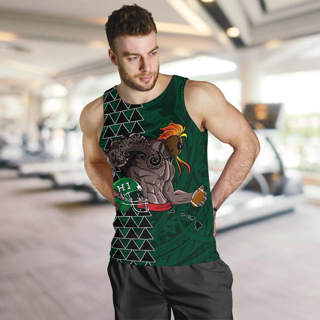 Hawaii Men's Tank Top - Warrior Sport Kakau - Polynesian Pride