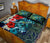 Kanaka Maoli (Hawaiian) Quilt Bed Set - Ocean Turtle Coconut Tree And Hibiscus - Polynesian Pride