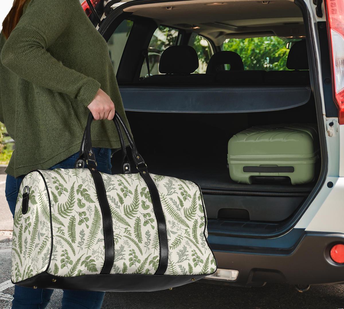 Hawaii Tropical Green Pattern Hawaii Travel Bag - Polynesian Pride