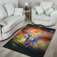 Dreamcatcher Hibiscus Area Rug - Polynesian Pride