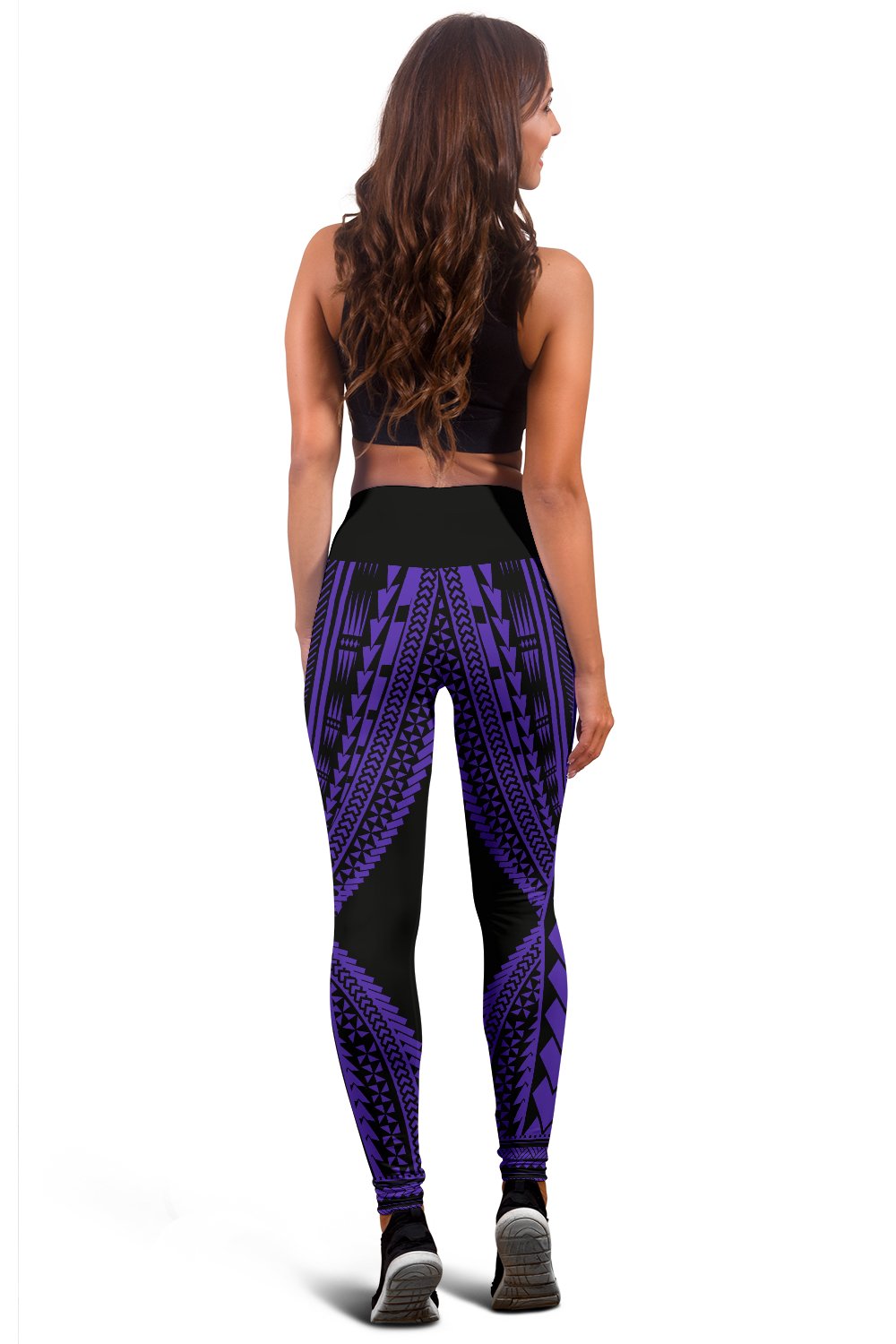 Hawaii Polyneisan Purple Color Special Tribal Women's Leggings - Polynesian Pride
