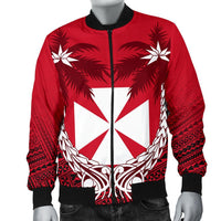 Wallis and Futuna Polynesian Coconut Men's Bomber Jacket - Polynesian Pride