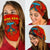 Hawaii Colorful Polynesian Mauna Kea Goddess Pele Bandana 3 - Pack - AH - Red - Polynesian Pride