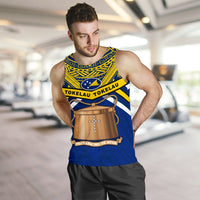 Tokelau Rugby Men Tank Top Version - Polynesian Pride