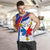 Philippines Men's Tank Top - Polynesian Pattern With Flag - Polynesian Pride