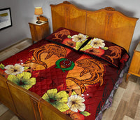 Pohnpei Quilt Bed Sets - Tribal Tuna Fish - Polynesian Pride
