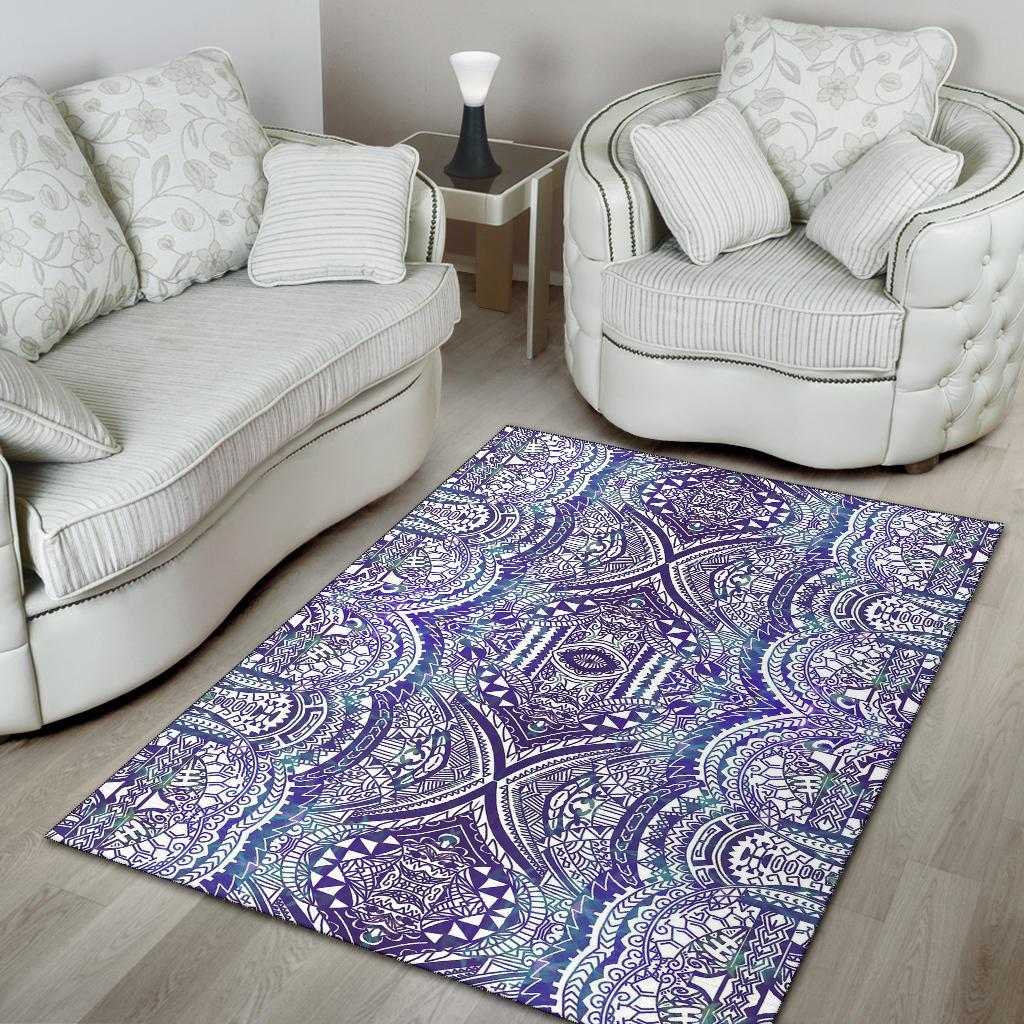 Polynesian Purple Area Rug - Polynesian Pride