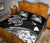 Hawaii Quilt Bed Set - Hawaii Quilt Bed Set - Turtle Polynesian Map Plumeria White - Polynesian Pride