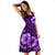 Hawaii Midi Dress - Hibiscus Purple - Polynesian Pride