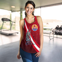 Tahiti Women's Racerback Tank - Sailing Style - Polynesian Pride