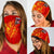 Hawaii King Mauna Kea Polynesian Bandana 3 - Pack - Red - AH - Polynesian Pride