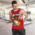 Tonga Rugby Men's Tank Top Royal Style - Polynesian Pride